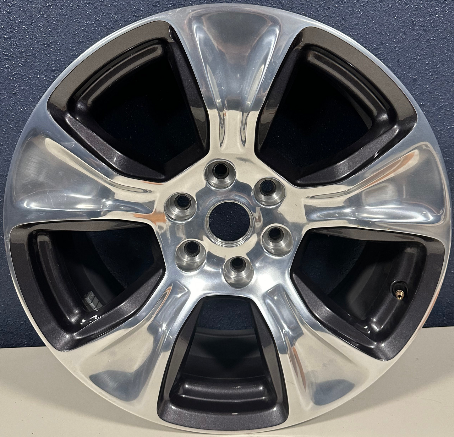 RAM 1500 19-24, 20x9, 5 spoke, (painted and polished) 2674