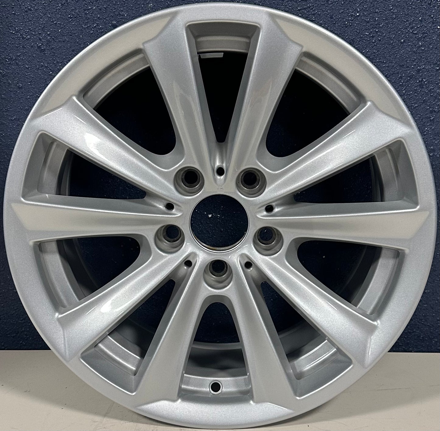 BMW 528i 535i 550i 640i 11-16 17x8 5 Double Spoke Silver 71403B