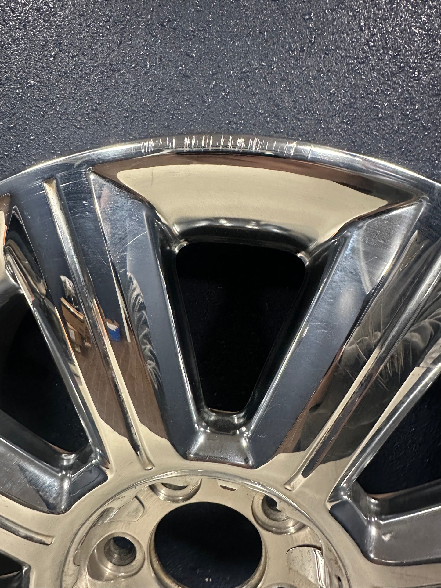 LINCOLN MKX 07-09, 18x7.5, 8 Spoke Chrome Clad 3675