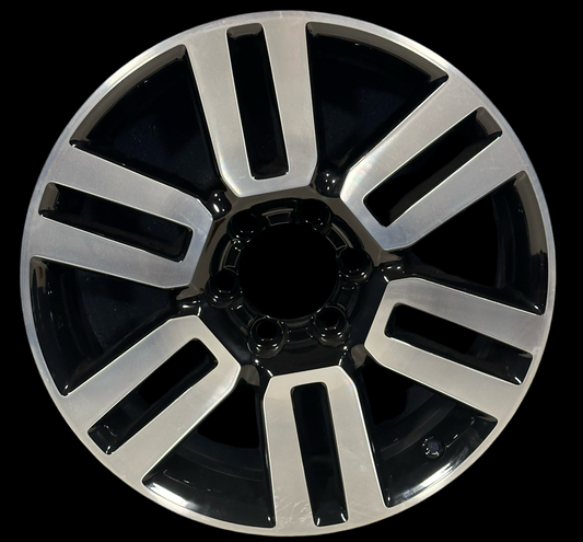 Toyota 4 RUNNER 14-24, 20x7, 6 double spoke (Machined Black) 69561A