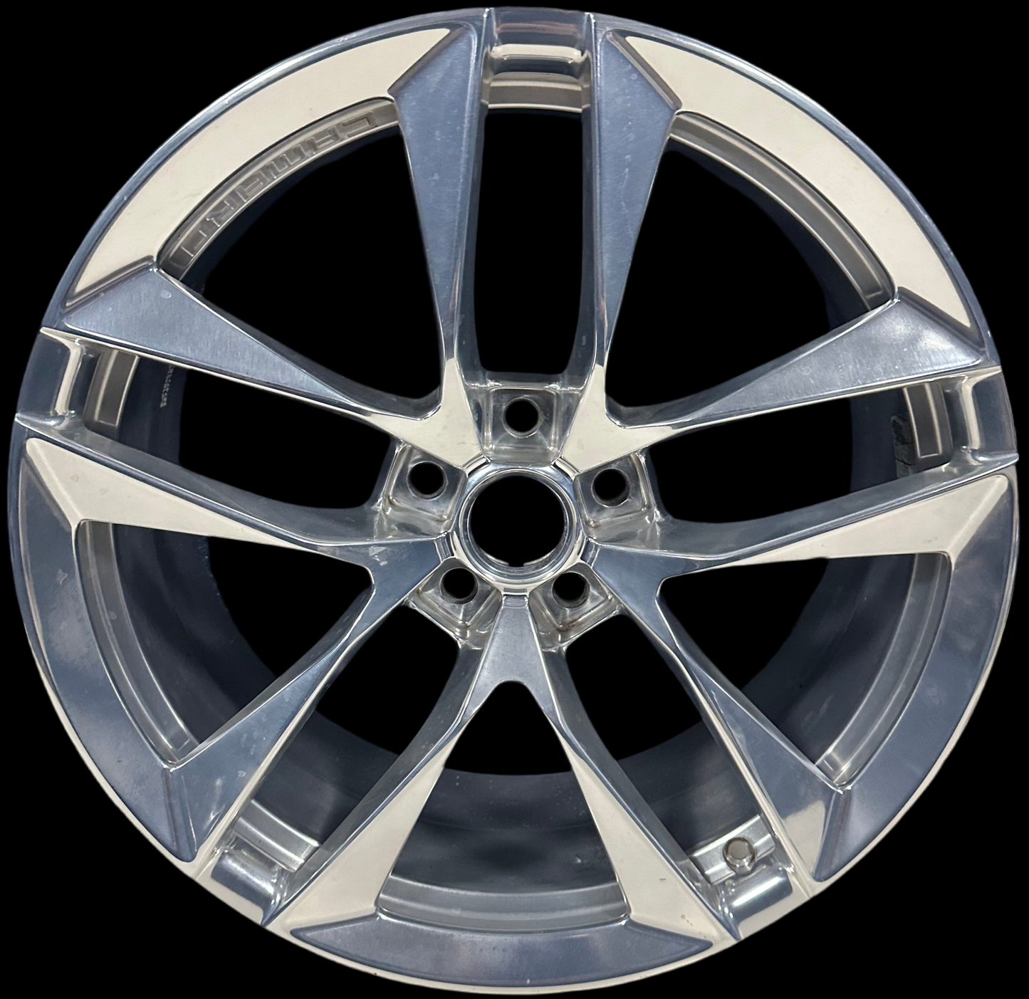 CHEVROLET CAMARO 17-24, 20x9.5 (rear), 5 double spoke, polished