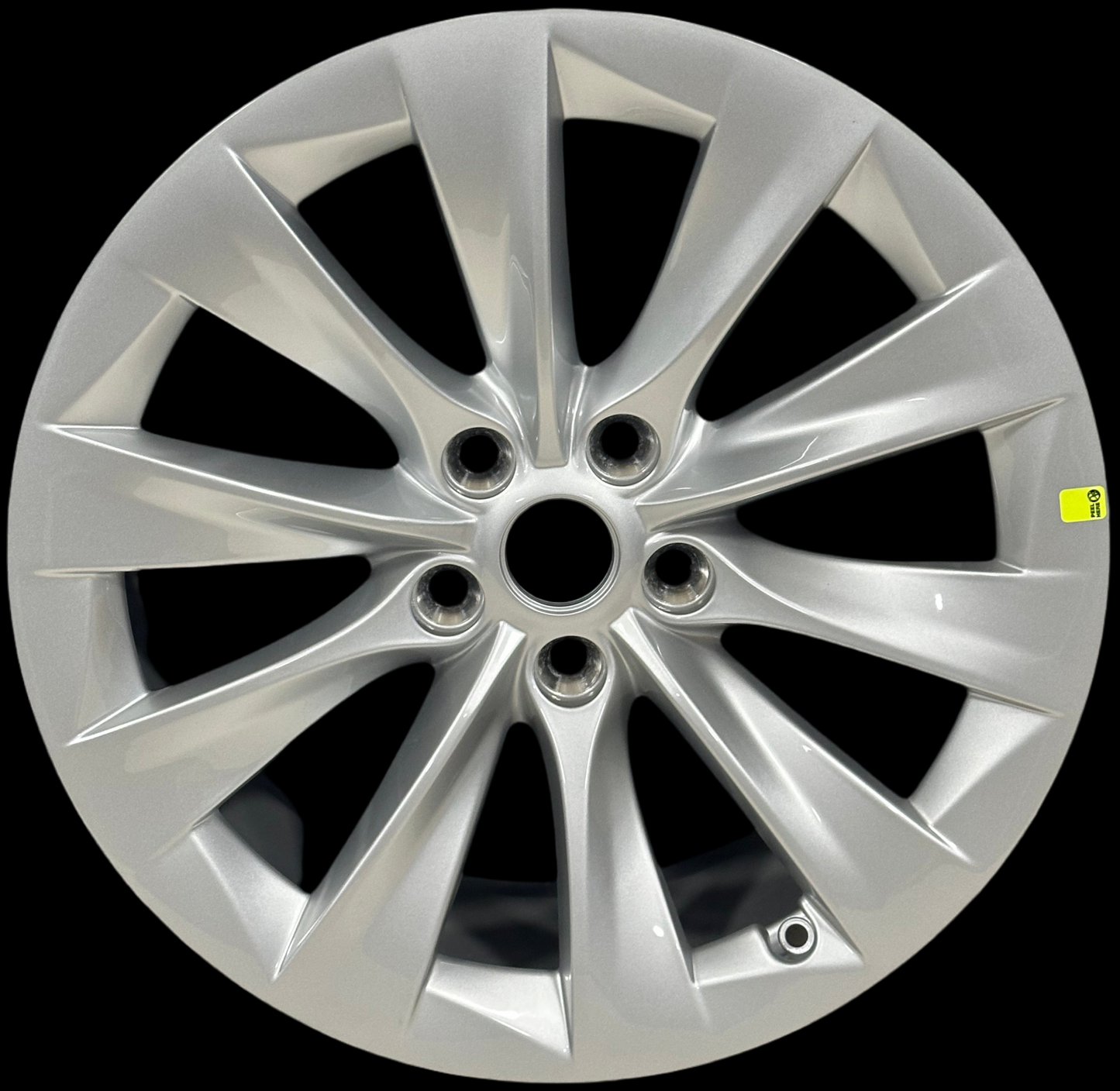 Tesla Model S 2016-2020, 19x8, Silver 10 spoke design #97755A