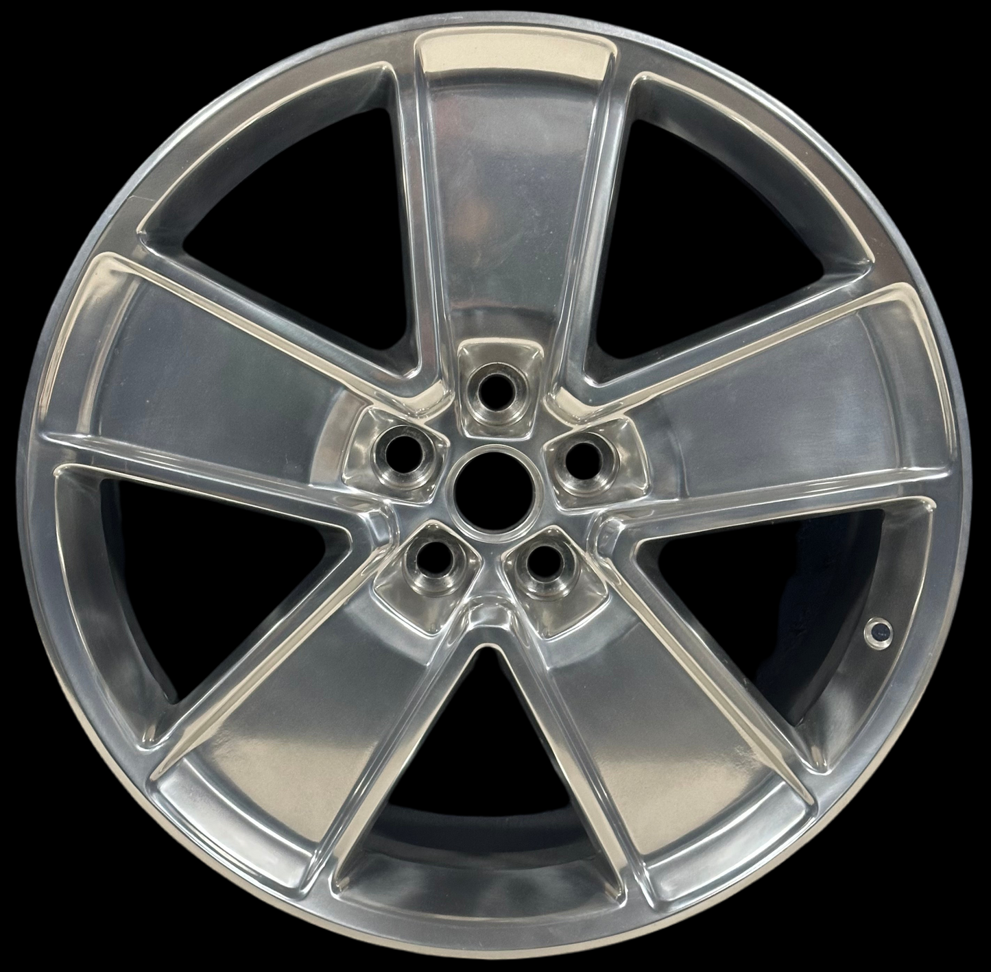 CHEVROLET CAMARO 12-15 21x8-1/2 (front), 5 single spoke, Polished 5551