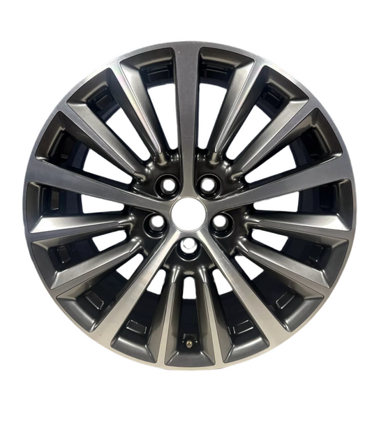 MKZ 17-20, 18x8, 15 spoke, machined gray #10127