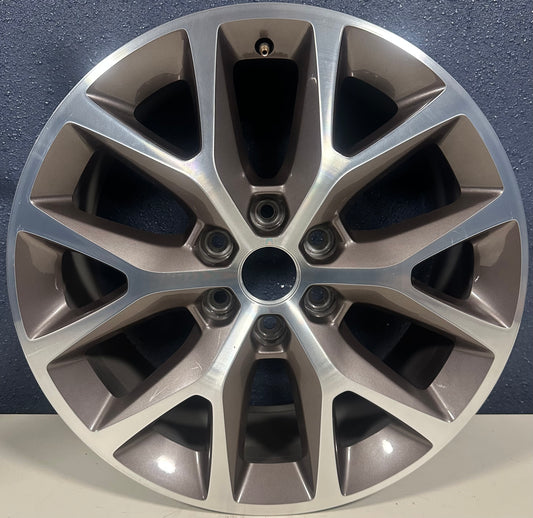 FORD EXPEDITION 15-17, 20x8-1/2, 6 Y spoke machined face (King Ranch) pockets 3991