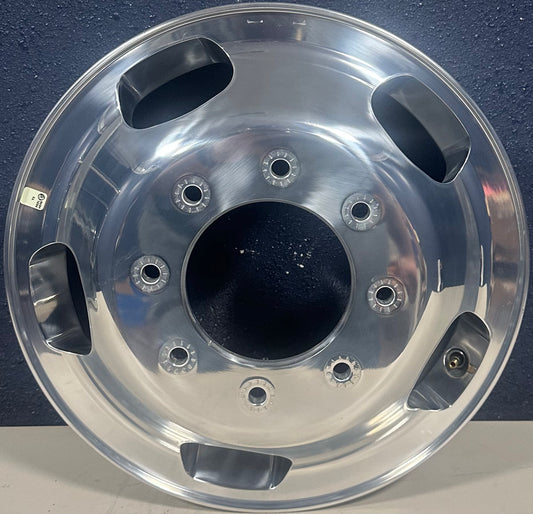 FORD F350SD 23-24 17x6-1/2, aluminum (5 oval openings), (forged, polished), front 10477