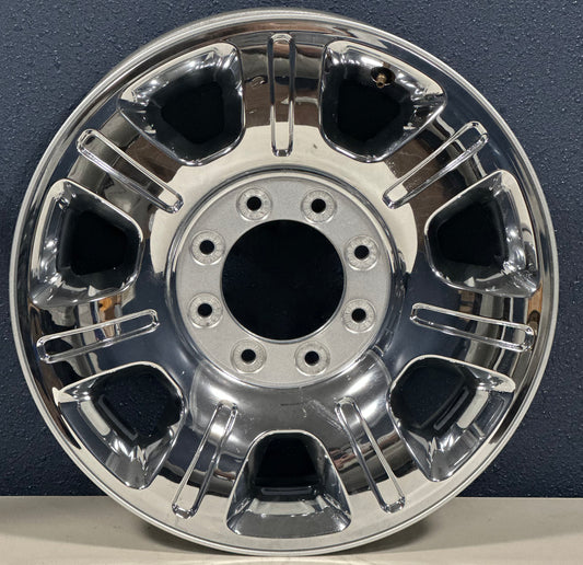 FORD F250 F350 12-16, 20x8, 7 spoke (chrome clad) 3892