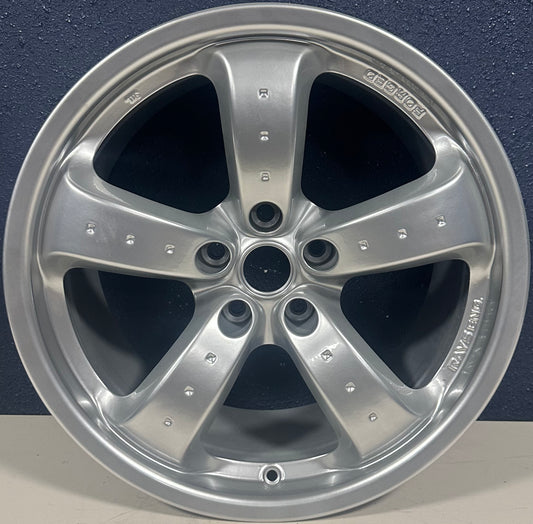 NISSAN 350Z 06-09 18x9 (alloy, front, 5 spoke) Hyper Silver 62460